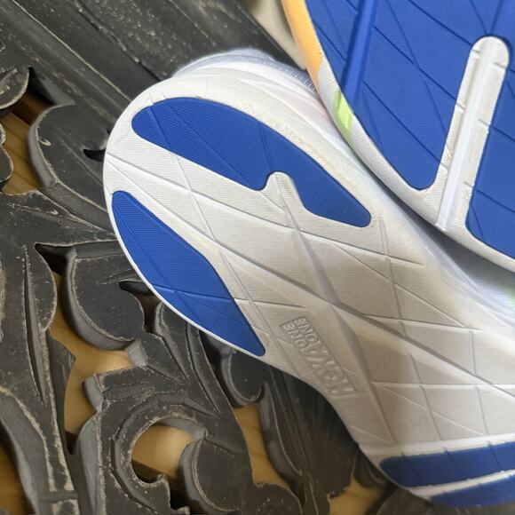 Hoka One One Rocket X White Multicolor Race Running Athletic Shoes Men's Size 13 - Picture 11 of 16